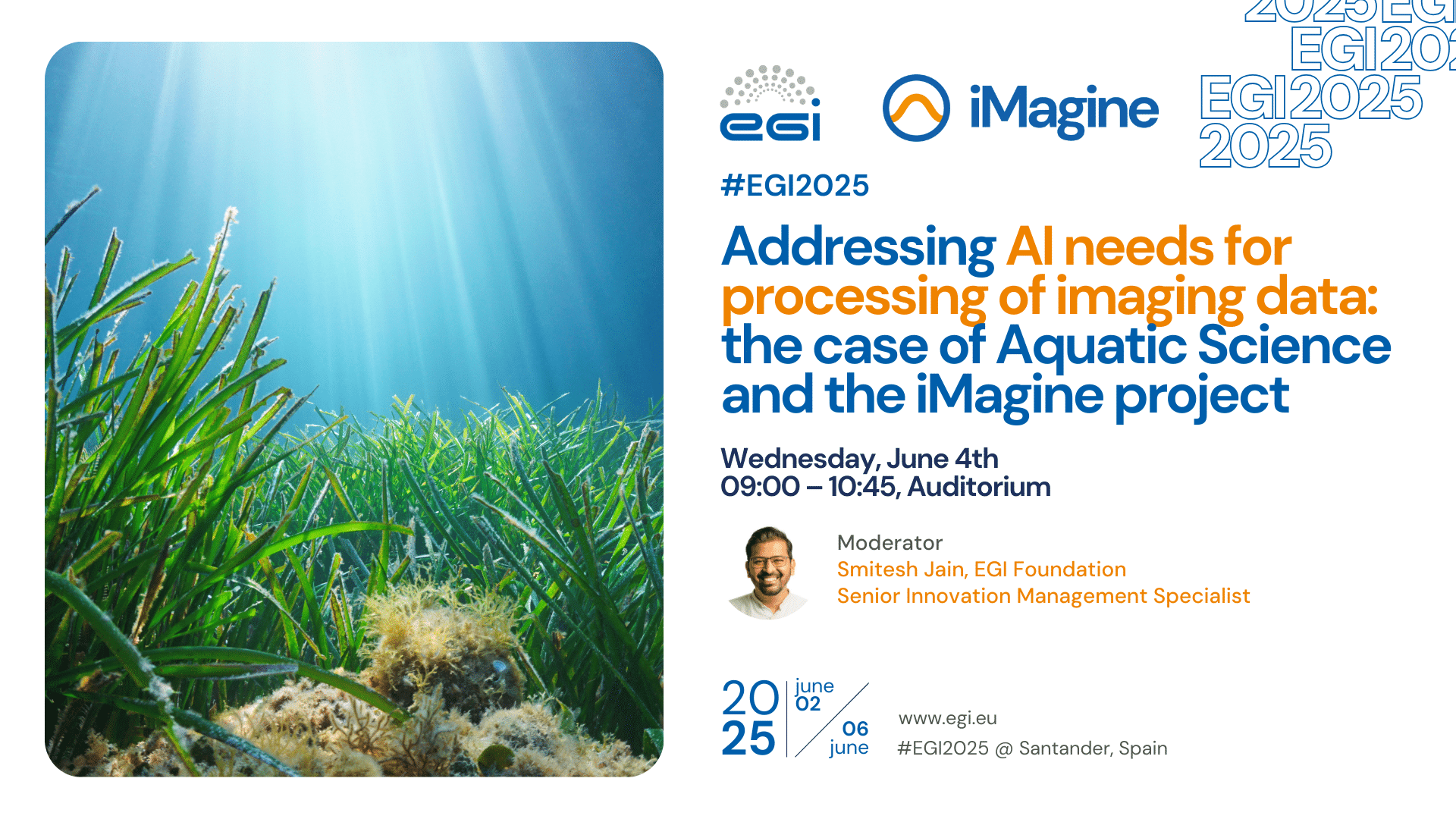 iMagine at EGI2025 - iMagine project